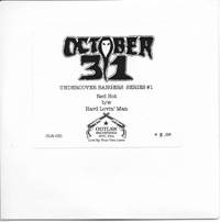 October 31 : Red Hot